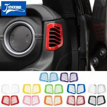 JIDIXIAN Car Air Conditioning Vent Outlet Decoration Cover Sticker for Jeep Wrangler JL 2018+ for Jeep Gladiator JT 2018-2022 2024 - buy cheap