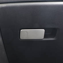 Caja de almacenamiento para coche, moldura de mango para Jeep Renegade 2015, 2016, 2017, 2018, 2019, 2020, pegatinas LHD, cubierta de protección para guantera 2024 - compra barato