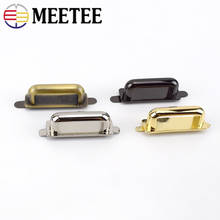 4/10pcs Meetee 25*9mm D Ring Metal Buckles Bridge Connector Hanger Bags Clip Hardware Decoration for Sewing Luggage Accessories 2024 - buy cheap