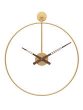 Nordic Large Wall Clock Metal Gold Living Room Luxury Modern Spain Creative Clocks Wall Home Decor Silent Watch Wall Decoration 2024 - buy cheap