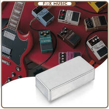 Carcasas portátiles de aluminio fundido a presión, caja de Pedal de efectos para guitarra, soporte de 100x50x22mm, tamaño 2024 - compra barato