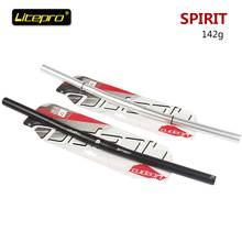Litepro Spirit MTB Folding Bike Handle Bar Road Bicycle Flat  Horizontal Handlebar 25.4*580mm 2024 - buy cheap