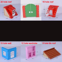 Set DIY City Bricks Toys Doors and Windows Roofs MOC Accessories  Building Block Compatible Educational Toys All Brands 2024 - buy cheap