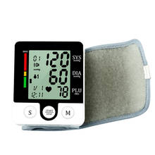 Monitor eléctrico de presión arterial de muñeca, pulsómetro Digital, esfigmomanómetros, equipo médico para el cuidado de la salud 2024 - compra barato
