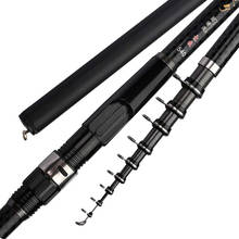 Carbon Rock Fishing Rod 3.6m 4.5m 5.4m 6.3m 7.2m Carp  Telescopic Sea    Spinning  Ultralight Hard 2024 - buy cheap