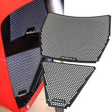 Motorcycle Aluminum Radiator Grille Grill Guard Cover Protector For Ducati Panigale V4 S Panigale V4 R V4R V4S 2018 2019 2020 2024 - buy cheap