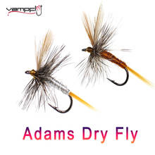 Vampfly isca de pesca adesiva, 6 peças 14 # para pesca, mosca seca íntima para adultos, caddis ou micha, gancho de amarrar para pesca de truta 2024 - compre barato