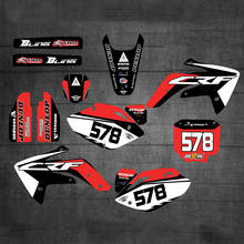 CRF 150R STICKERS GRAPHICS BACKGROUNDS DECALS For Honda CRF150R 2007 2008 2009 2010 2011 2012 2013 2014 2015 2016 2017 2018-2020 2024 - buy cheap