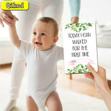 12 Milestone Milestone Photo Sharing Card Gift Set Baby Age Card Newborn Photo Memorial Gift 2024 - buy cheap
