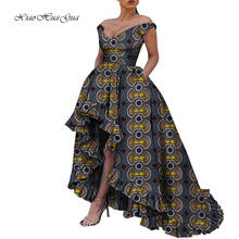Vestidos africanos para as mulheres 2020 vestidos de festa robe africaine femme plus size africano impressão dashiki jantar vestido áfrica roupas wy8373 2024 - compre barato