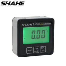 SHAHE IP65 Waterproof Digital Protractor Inclinometer Electronic Level Box Magnetic Base 360 Degree Angle Finder 2024 - buy cheap