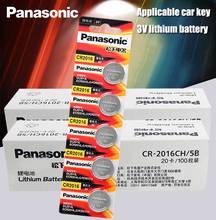Panasonic-batería de litio de alta calidad, 200 unids/lote, 3V, cr2016, pilas de botón para reloj, cr 2016 DL2016 ECR2016 2024 - compra barato