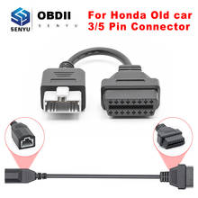 Для Honda HDS 3pin коннектор адаптер OBD к OBD2 16Pin J2534 для Honda OBD 2 OBD2 автомобильный диагностический инструмент OBD2 удлинитель 2024 - купить недорого