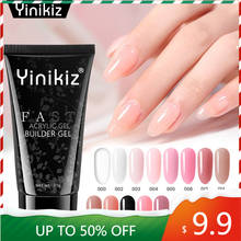 Yinikiz 19 colors Nail Builder Gel Varnish For Nail Extension  Lacquer Manicure Poly Extension Nail Gel Polish 2024 - buy cheap