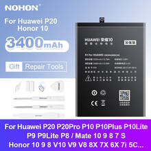 NOHON Battery for Huawei P20 Pro P10 P9 Lite Mate 10 20 Pro Nova 3 Bateria for Honor 10 9 8X 7X V10 V9 Mobile Phone Batteries 2024 - buy cheap