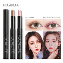 FOCALLURE 12 Colors Eyeshadow Sticker Cosmetics Shadows Pencil Eyeliner Highlighter Shimmer Pigment Professional Female Makeup 2024 - купить недорого