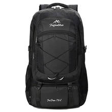 75L Waterproof unisex men backpack travel pack sports bag pack Outdoor Camping Mountaineering Hiking Climbing backpack for male 2024 - compre barato
