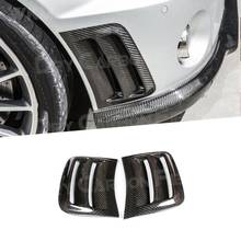 Real Carbon Fiber Car Front Side Bumper Air Vent Duct Cover Trim For Mercedes For Benz W204 C63 For AMG 2008 2009 2010 2011 2024 - buy cheap