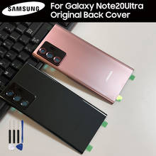 Samsung задняя крышка чехол для задней крышки батарейного отсека для Samsung Galaxy Note 20 Ультра Note20 чехол в виде стекло Корпус + Инструменты 2024 - купить недорого