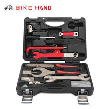 BIKE HAND YC-728 Professional Maintenance Toolset 18 in 1 Combination Suit Bicycle Repair  Multi-function  Case 2024 - buy cheap