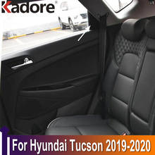 Carbon Fiber Interior Rear Door Audio Speaker Decorative Cover Trim Car Accessories Sticker For Hyundai Tucson 2019 2020 2024 - buy cheap