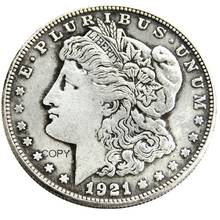 US 1921 Morgan Dollar Silver Plated Copy Coin 2024 - buy cheap