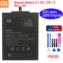Batería de teléfono Original 2020 BM47 para Xiaomi Redmi 3, 3S, 3X, 4X, 3 pro, Note 3, 5, 5A Pro, Mi 5X, BM22, BN43, BN45 2024 - compra barato