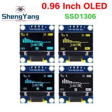 0.96 inch IIC Serial Yellow Blue OLED Display Module 128X64 I2C SSD1306 12864 LCD Screen Board GND VDD SCK SDA 0.96" for Arduino 2024 - buy cheap