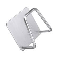 Stainless Steel Sponge Holder Drain Rack No Punching Wall Mounted Dishcloth Hook Kitchen Bathroom Hanging Sundries Organizers 2024 - buy cheap