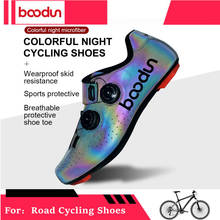 Boodun Road Cycling Shoes Men Professional bicycle Racing sneakers Outdoor sports Road bike self-locking shoes 2024 - buy cheap