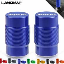 For Yamaha YBR 125 Motorcycle Aluminum Wheel Tire Valve Stem Caps Airtight Covers YBR 125 2005-2014 2010 2011 2012 2013 Parts 2024 - buy cheap