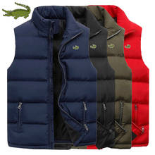 High quality Men's and women's autumn and winter warm and windproof Vest Jacket fashion trend thickened cotton padded warm 2024 - buy cheap