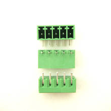 (50pcs/lot) 15EDG-3.5-5P Bend Pin PCB Screw Terminal Block Connector 3.5mm Pitch 5 Pins Plug in 2024 - buy cheap