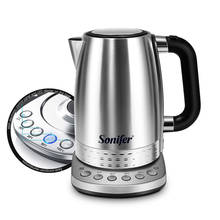 1.7L Electric Kettle Tea Coffee Thermo Pot Appliances Kitchen Smart Kettle With Temperature Control Keep-Warm Function Sonifer 2024 - buy cheap