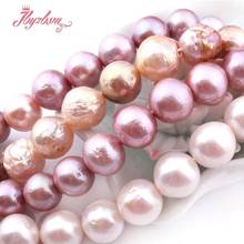 10-13mm Nearround Beads Reborn Keshi Edsion Freshwater Pearl Natural Stone Beads For DIY Gift Jewelry Making 15" 2024 - buy cheap
