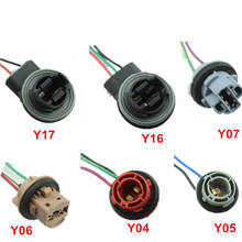 FS-AAA 10pc T20 7440 7443 T25 LED Bulb Socket for led Lamp Light BA15S 1156 1157 BAY15D led Socket cable Connector Bulb Holder 2024 - buy cheap