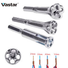 Vastar Electrical Twist Wire Tool 2~5 Hole Electrician Universal Automatic Twisting Wire Stripping Doubling Machine Connector 2024 - buy cheap