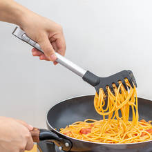 Япония высокое качество смолы лапши щипцы Паста спагетти щипцы пищевые зажимы ручка из нержавеющей стали кухонная утварь 2024 - купить недорого