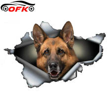 Car Stickers Decor Motorcycle Decals German Shepherd Decorative Accessories Creative Sunscreen Waterproof PVC,13cm*9cm 2024 - buy cheap