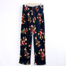 NEW Pajama Pants For Couples Men Cartoon SleepTrousers Christmas Casual loose Women's home pants 2024 - buy cheap