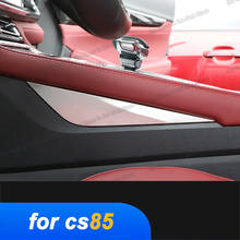 For Changan Cs85 Coupe Car Gear Panel Side Trims Interior Accessories Chrome 2018 2019 2020 2021 2022 2023 Stainless Steel Auto 2024 - buy cheap