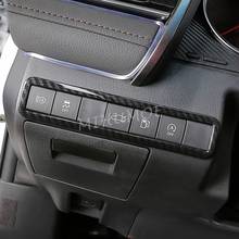 Interruptor envolvente para salpicadero Interior de Toyota, accesorio de fibra de carbono, para modelo nuevo Camry LHD 2018, 2019, 2020 2024 - compra barato