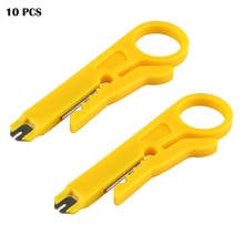 (16pcs/ lot) mini Network Wire Stripper Crimping Tool Knife Cable Pliers Multi tool Cable Stripping Plier Wire Cutter Scissors 2024 - buy cheap