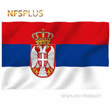 Serbia Flag 90x150cm Polyester Printed National Flag Of Republic Of Serbia Decorative Hanging Flying Serbian Flags and Banners 2024 - buy cheap