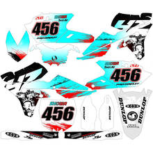 For Yamaha YZF250 YZ250F 2014-2018 Graphics DECALS stickers For Yamaha YZF450 YZ450F 2014 2015 2016 2017 For YZ250FX 2015-2019 2024 - buy cheap