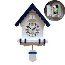 Creative Cuckoo 3D Wall Clock Living Room Children's Cartoon Shabby Chic Clocks Wall Home Decor Pendulum Clock Gift Ideas FZ682 2024 - buy cheap