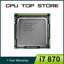Procesador Core i7 870 2.93 GHz Quad-Core L3 8M 1156 CPU SLBJG 95W, CPU 2024 - compra barato
