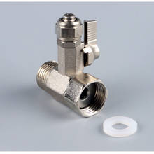 Heavy Duty RO Feed Water Adapter 1/2" To 1/4" Ball Valve Faucet Tap Feed Reverse Durable Water Adapter Connector Valves 2024 - buy cheap