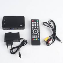 Full HD Media player Mini Autoplay Full HD 1920x1080 HDMI-compatible VGA AV USB Hard Disk SD/SDHC/MMC card F10 ExternalPlayer 2024 - buy cheap
