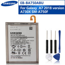 EB-BA750ABU de batería de repuesto Original para teléfono Samsung Galaxy 2018, versión A7, SM-A730x, A730x, SM-A750F, A10, 3300mAh 2024 - compra barato